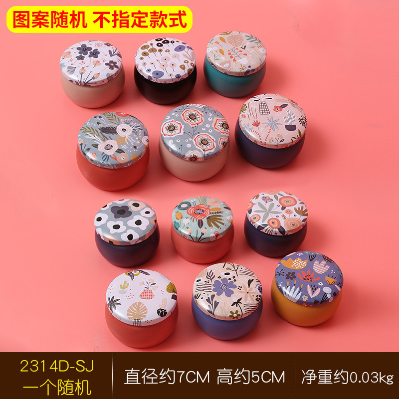 Európai mini tárolódoboz édességdoboz snacktároló doboz teáskanna lezárt tartály fedéllel vasdoboz