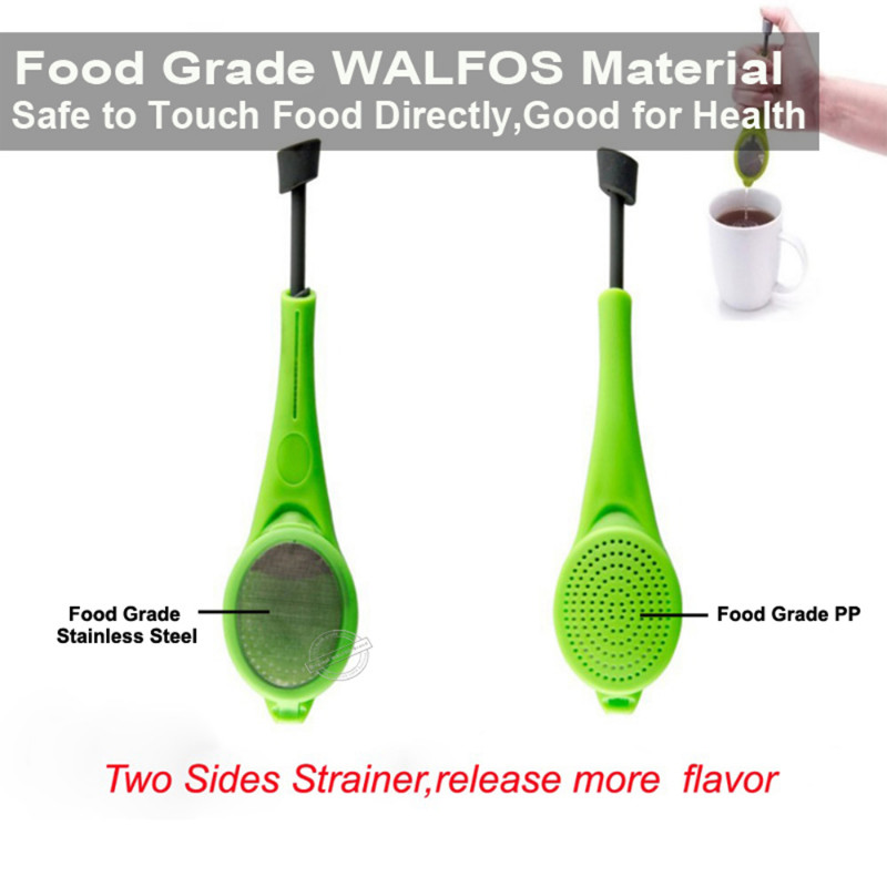 1 gab. Tējas un kafijas sietiņš Veselīga atkārtoti lietojama tējas smidzinātājs Iebūvēts virzulis infūzijas ierīces mērinstruments, tējkannas piederums.