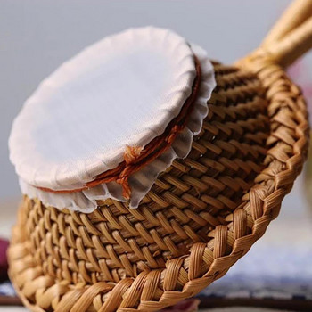 φίλτρα τσαγιού Natural Rattan Kitchen Gadget Bamboo Tea Filter Strainer Filter Infuser for Chinese Tea Ceremony Tea Tools