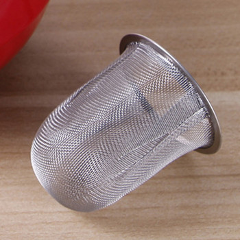 Διάμετρος 5,1-9 CM Διχτυωτός εγχυτήρας τσαγιού Επαναχρησιμοποιήσιμος σουρωτήρι τσαγιού από ανοξείδωτο χάλυβα Φίλτρο μπαχαρικών Ποτό σκεύη Αξεσουάρ κουζίνας