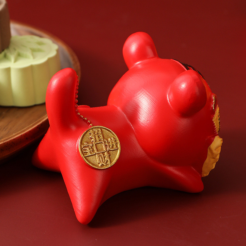 A tigris éve Szerencsés kabalája Gazdagság Feng Shui Díszek irodai és lakberendezési színváltoztató teásállat Ideális tea szerelmeseinek