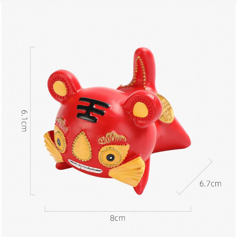 A tigris éve Szerencsés kabalája Gazdagság Feng Shui Díszek irodai és lakberendezési színváltoztató teásállat Ideális tea szerelmeseinek