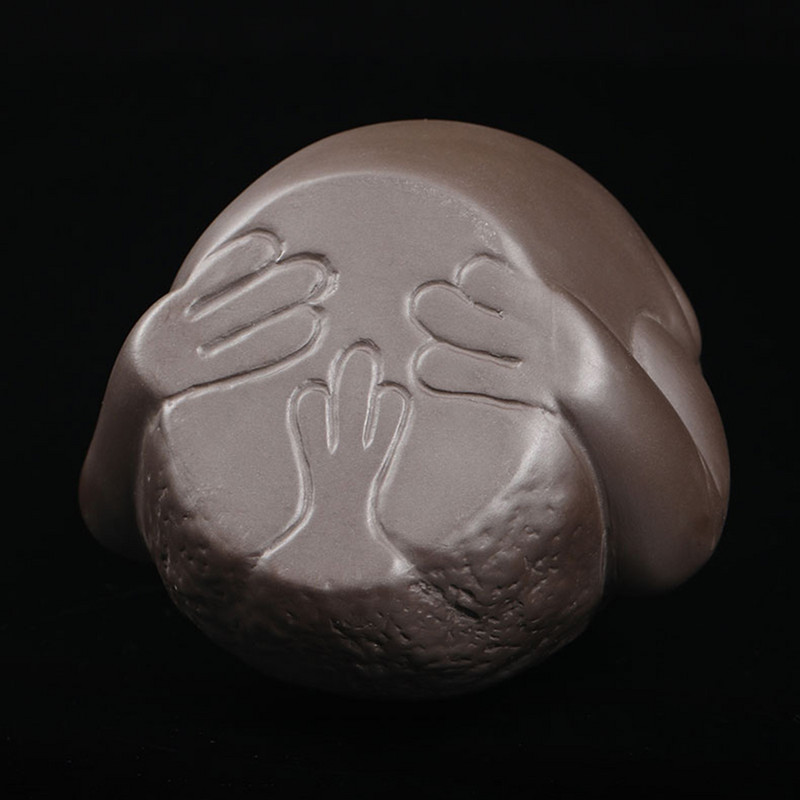 Lila Agyag Tea Kisállat Díszek Aranyos Béka Tea játék Kézműves Kis Béka Tea Asztali Díszek Teáskészlet Kiegészítők