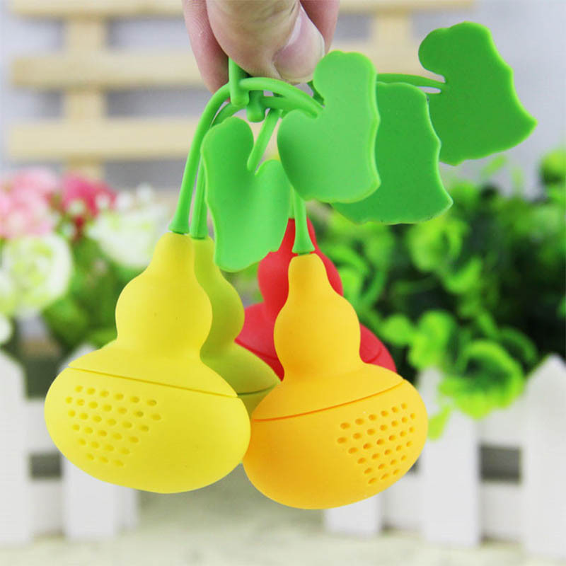 1 τεμ. Σιλικόνης σιλικόνης Τροφίμων σε σχήμα καλαμπασιού Σουρωτήρι τσαγιού Στεγνωτήρας τσαγιού Αξεσουάρ τσαγιού Αξεσουάρ κουζίνας