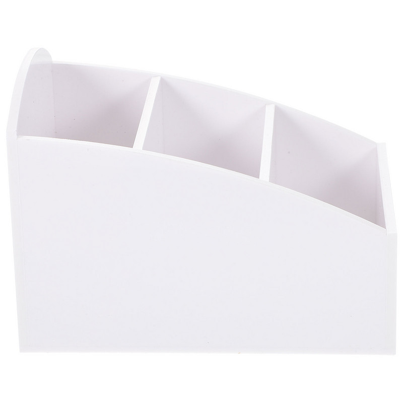 Office Decore Spice Rack kafijas stacija Adornment Inn Countertop Organizer Cukura maisiņu kastīte balti akrila organizatori