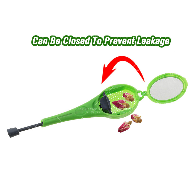 1PC 22G Push Type Atkārtoti lietojams tējas kafijas sietiņš Veselīgas pārtikas kvalitātes garša Total Infuser maisīšanas prese Plastmasas termostabilitāte