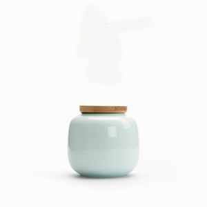 Creative Keramikinė arbata Caddy Nešiojama Mini laikymo dėžė Buitinė saldainių arbatos dozavimo skardinė Virtuvės reikmenys Porcelianas