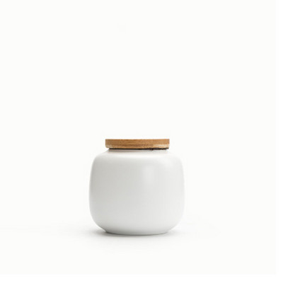 Creative Keramikinė arbata Caddy Nešiojama Mini laikymo dėžė Buitinė saldainių arbatos dozavimo skardinė Virtuvės reikmenys Porcelianas