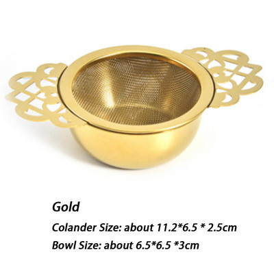 Nerūsējošā tērauda tējas smidzinātājs Tīkla sietiņš Creative Kungfu tējas piederumi Plīts Mājsaimniecības tējas garšaugu kafijas filtru difuzora komplekts