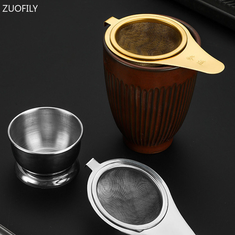 Nerūsējošā tērauda tējas smidzinātājs Tīkla sietiņš Creative Kungfu tējas piederumi Plīts Mājsaimniecības tējas garšaugu kafijas filtru difuzora komplekts