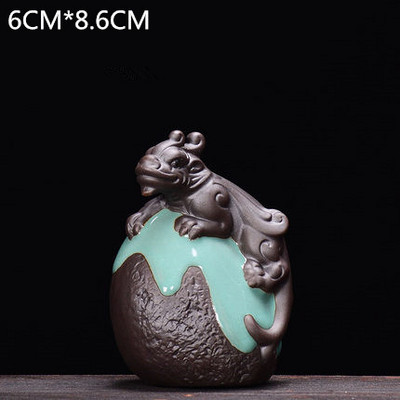 JIA-GUI LUO Purpura māla gliemeži Bruņurupucis Cikāde Drosmīgie Karaspēki Tējas Komplekts Tēja Mājdzīvnieku rotājumi Tējas ceremonija Gliemeži N014