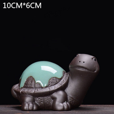 JIA-GUI LUO Purpura māla gliemeži Bruņurupucis Cikāde Drosmīgie Karaspēki Tējas Komplekts Tēja Mājdzīvnieku rotājumi Tējas ceremonija Gliemeži N014