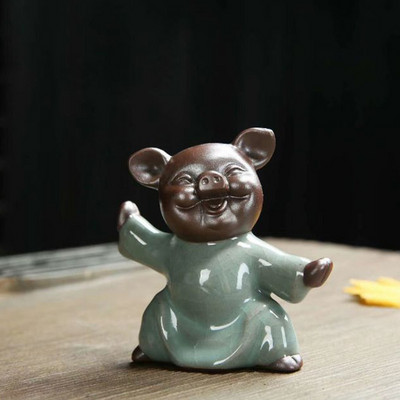 WDDSXXJSL radošais Kung Fu cūciņa Zisha Ge ceplis Tēja Mājdzīvnieki Dekorācija Draugi Dāvanas Mājas Dzīvojamā istaba Tējas veikala piederumi Tēja Mājdzīvnieki