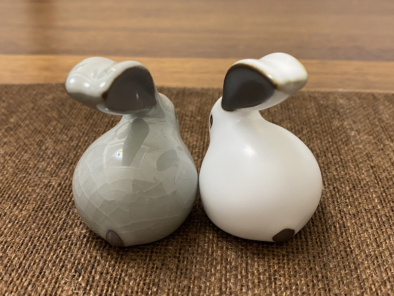 1 KOMPLEKTS!WIZAMONY Ķīniešu tēja Pet Ru ceplis Ge ceplis Divu veidu tējas piederumi Augstākās kvalitātes tējas komplekts Kungfu tēja Lovely Rabbits