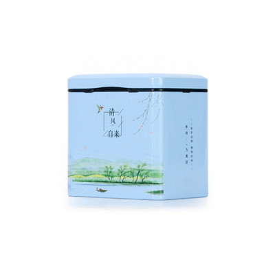 Тенекиени кутии за чай Кутия за съхранение на буркан за чай Малки буркани за съхранение на кафе и чай Запечатани насипни кутии за чай Опаковъчна кутия в японски стил