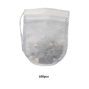100 τεμ. φακελάκια τσαγιού Αρωματική θήκη φώκιας από βότανο υφασμάτινη τσέπη μιας χρήσης
