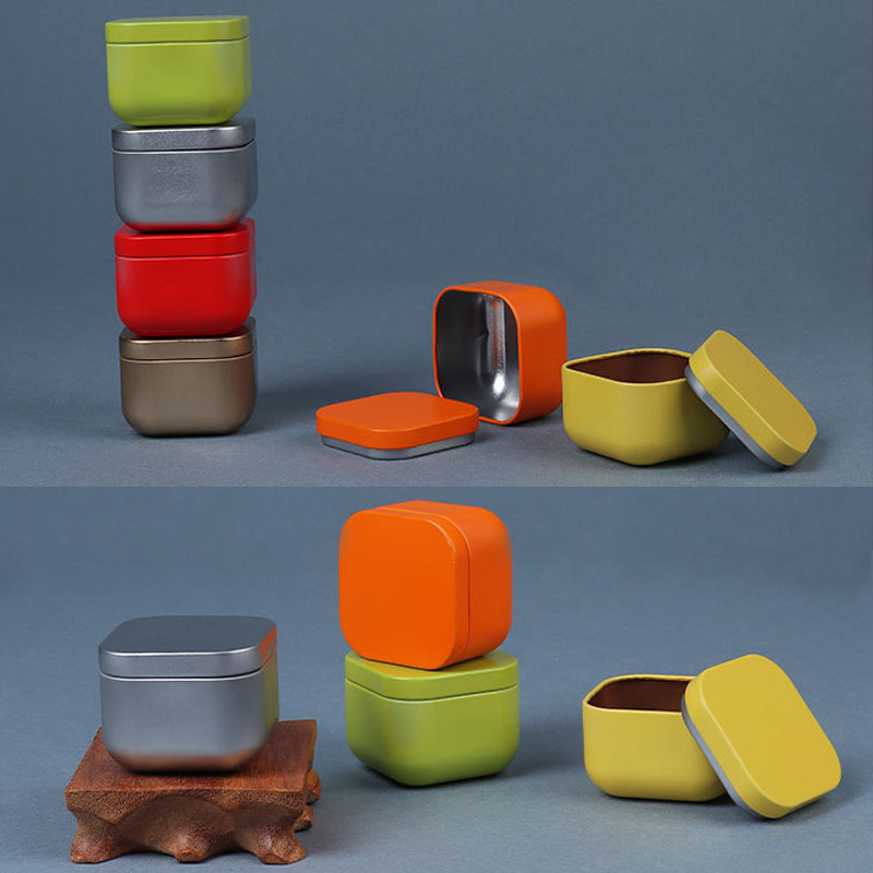 3 tk/kott Mini metallkarp, plekk-hoidik Väike raudpott, suletud pott 40x54 mm kohvitee kommide säilituskonteineri jaoks, purkide tarvikud