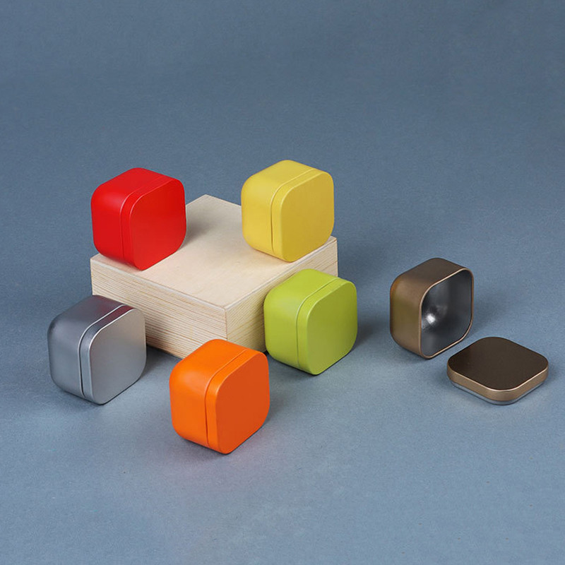 3 tk/kott Mini metallkarp, plekk-hoidik Väike raudpott, suletud pott 40x54 mm kohvitee kommide säilituskonteineri jaoks, purkide tarvikud