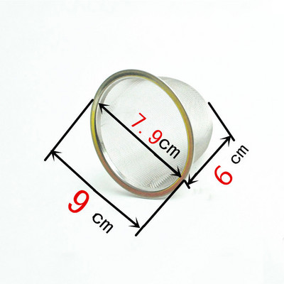 Nerūsējošā tērauda Atkārtoti lietojama sieta tējas iesmidzinātājs tējas sietiņš