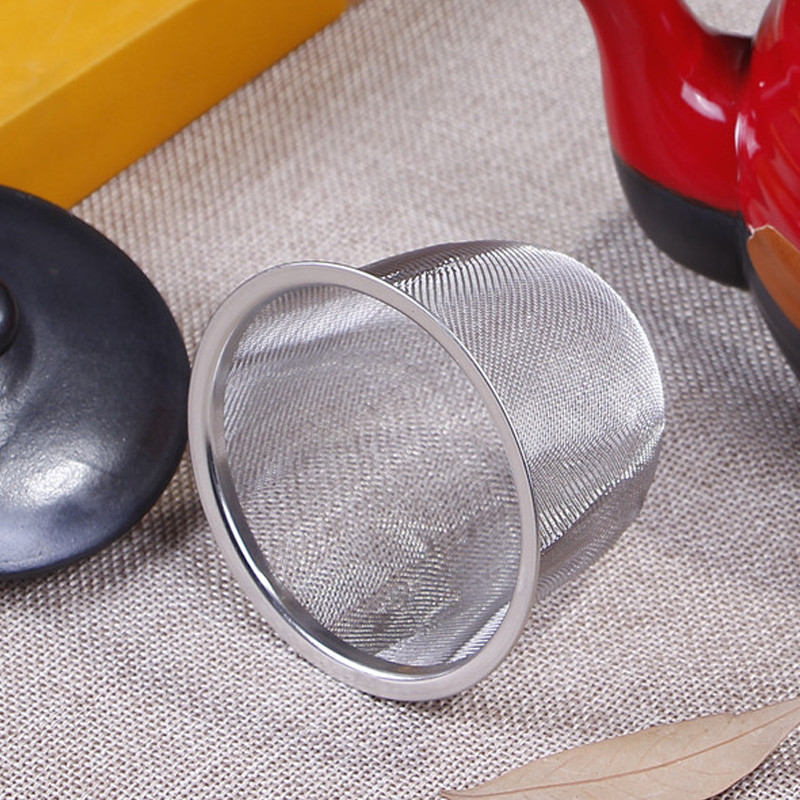 Nerūsējošā tērauda Atkārtoti lietojama sieta tējas iesmidzinātājs tējas sietiņš