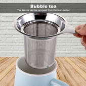 Praktiškas nerūdijančio plieno arbatos sietelis tinklinis infuzijos krepšelis puodeliui arbatinuko arbatos priedai birių arbatos lapų užpiltuvai žolelių filtras