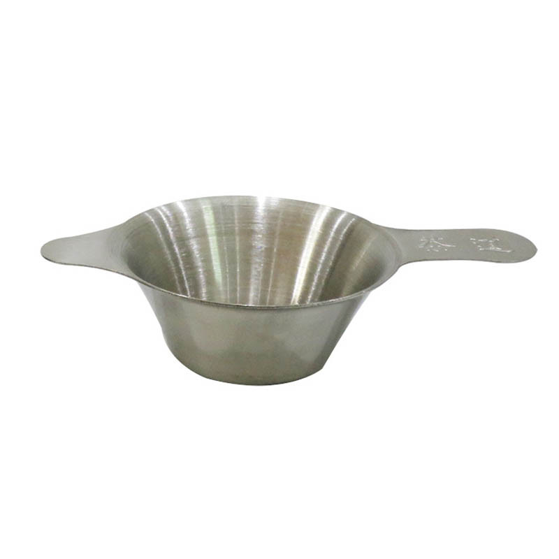 1 бр. Филтър за чай от неръждаема стомана за многократна употреба, фина мрежа, запарка за чай, фуния за листа, цедка за чай, аксесоари