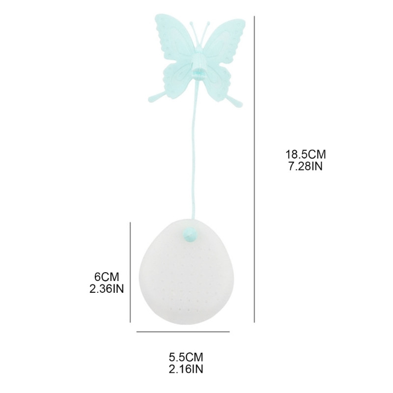 Arbatos įrankiai Filtruoti arbatos infuziją Virtuvės programėlė Mieli drugelio formos arbatos maišeliai