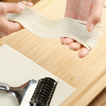 1 τμχ Αντιολισθητική λαβή Μηχανή Τύπου Κουζίνα Gadgets Spaetzle Makers Noodle Cutting Knife Εγχειρίδιο ενότητα Shallot Cutter