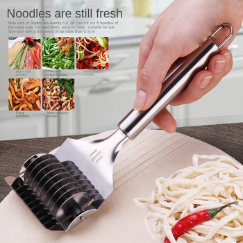 1 τμχ Αντιολισθητική λαβή Μηχανή Τύπου Κουζίνα Gadgets Spaetzle Makers Noodle Cutting Knife Εγχειρίδιο ενότητα Shallot Cutter