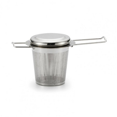 Arbatos infuzė su rankena, plonu tinkleliu, daugkartinio naudojimo nuo rūdžių buitinė arbatos parduotuvė Rankinis arbatos lapų sietelis, skirtas virtuvės arbatos priedams