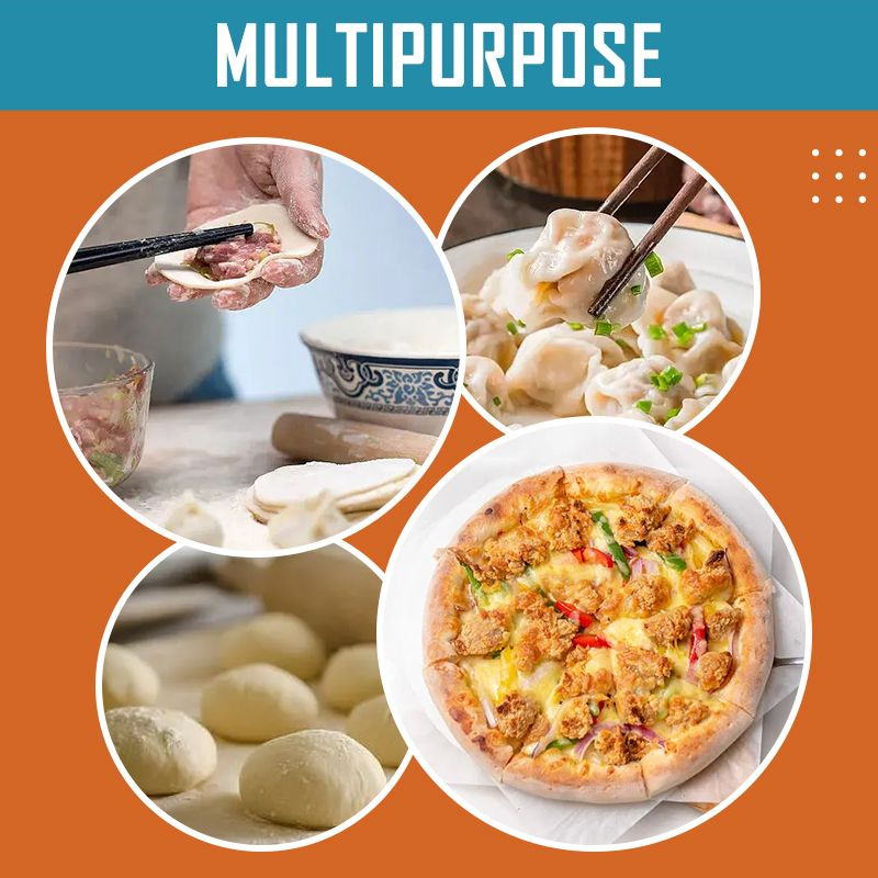 „Du viename“ efektyvus koldūnų gamintojas, rankinis tešlos presas, koldūnų įvynioklis Formos tešlos spaudimo įrankis virtuvės tešlos „Jiaozi“ kepimo įrankis