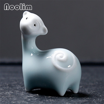 Kreatív kerámia Zen Kisállat Kézművesség Csillagjegyek Díszek Asztali tea Kisállat Bonsai Kiegészítők Otthoni teaház dekoráció figura