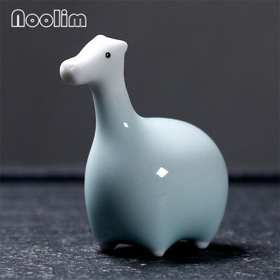 Kreatív kerámia Zen Kisállat Kézművesség Csillagjegyek Díszek Asztali tea Kisállat Bonsai Kiegészítők Otthoni teaház dekoráció figura
