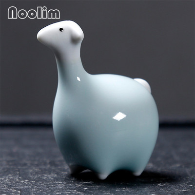 Kreatív kerámia Zen Kisállat Kézművesség Csillagjegyek Díszek Asztali tea Kisállat Bonsai Kiegészítők Otthoni teaház dekoráció figura