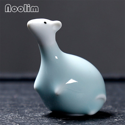 Kreatív kerámia Zen Kisállat Kézművesség Csillagjegyek Díszek Asztali tea Kisállat Bonsai Kiegészítők Otthoni teaház dekoráció figura