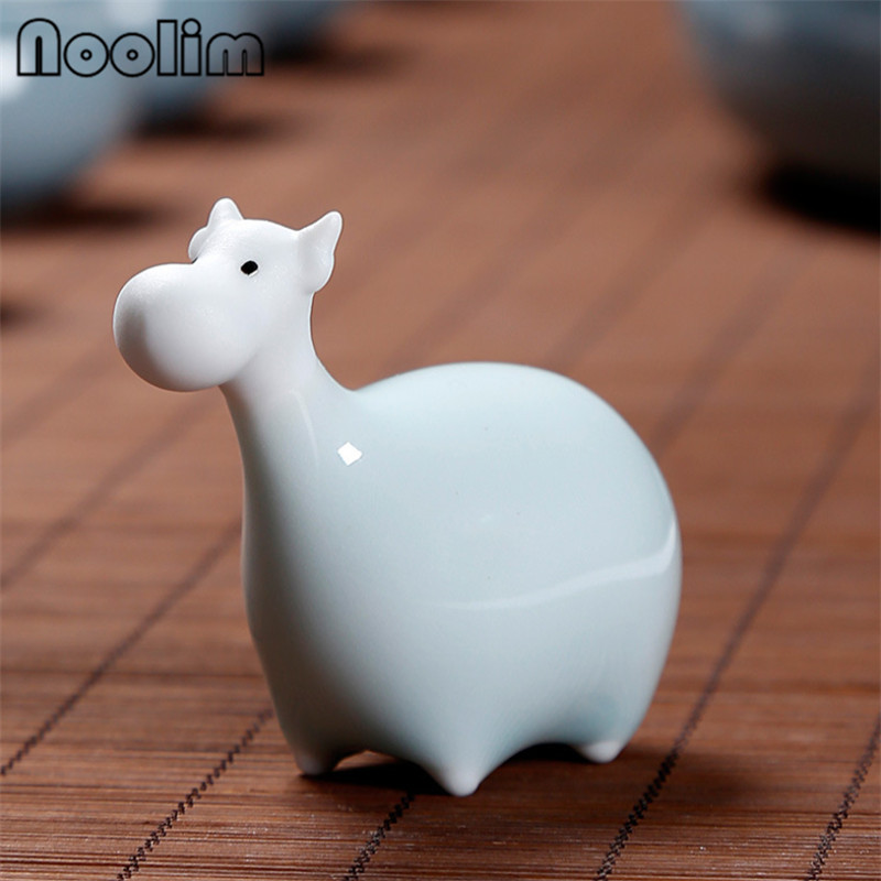 Kreatív kerámia Zen Kisállat Kézművesség Csillagjegyek Díszek Asztali tea Kisállat Bonsai Kiegészítők Otthoni teaház dekoráció figura