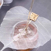 1 gab Lapas Forma Tējas sietiņi Lapu tējas filtrs Bodhi Leakage Kung Fu Infusers Access Dobās Lapas Personības Filtrs