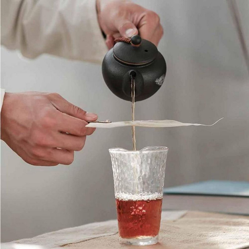 1 vnt Lapų formos arbatos sieteliai Arbatos lapų filtras Bodhi Leakage Kung Fu infusers Prieiga tuščiaviduriai lapai asmenybės filtras