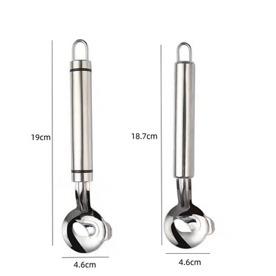 Namų apyvokos nerūdijančio plieno makaronai tešlos pjaustyklės vadovas plačia burna, griežinėliais pjaustytas makaronų peilis Virtuvė Makaronų gaminimo įrankiai Virtuvės įtaisas