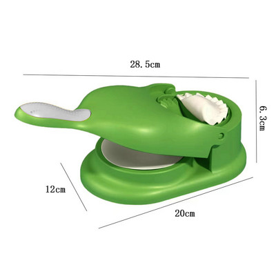 2 komplektų įtaisai Mašina viename virimo aparatas Virtuvė Ravioli spaudimo koldūnų formavimo mašina Rankinis tešlos odelė Darbą taupantis Empanadas įvynioklis