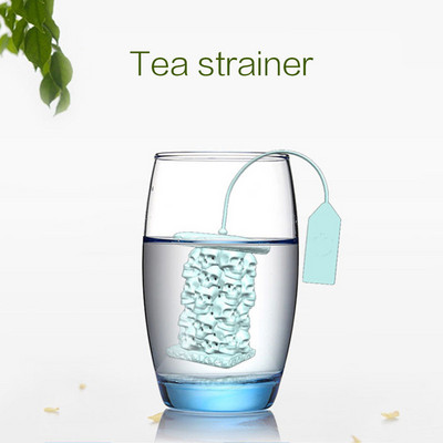 1 τμχ Creative Silicone Tea Infuser Strainer Leaf Spice Herbal Teapot Επαναχρησιμοποιήσιμο Διχτυωτό φίλτρο Αξεσουάρ οικιακής κουζίνας