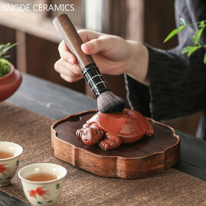 Loominguline lilla savikilpkonna tee Lemmiklooma kuju Teelaua kaunistused Traditsioonid Teenõud Kaunistused Käsitöö Teetarvikud