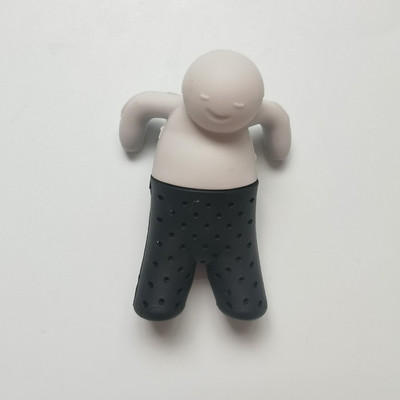 Silikoninis arbatos koštuvas Įdomus gyvenimo partneris Mielas arbatinukas arbatos filtras Infuser Arbatinukas Arbatos priedai Virtuvės įrankiai