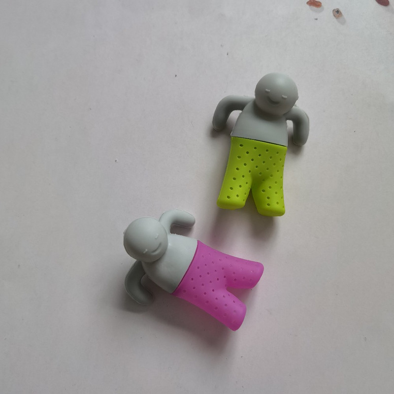 Silikoninis arbatos koštuvas Įdomus gyvenimo partneris Mielas arbatinukas arbatos filtras Infuser Arbatinukas Arbatos priedai Virtuvės įrankiai