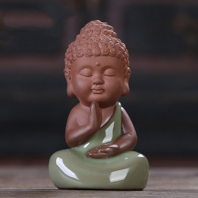 Kūrybiškumas Keramika Arbata Naminis gyvūnėlis Buda Vienuolis Figūrėlės Papuošalai Staliniai amatai Rankų darbo arbatos stalo dekoravimas Priedai Dovanos