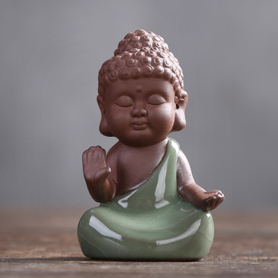 Kūrybiškumas Keramika Arbata Naminis gyvūnėlis Buda Vienuolis Figūrėlės Papuošalai Staliniai amatai Rankų darbo arbatos stalo dekoravimas Priedai Dovanos