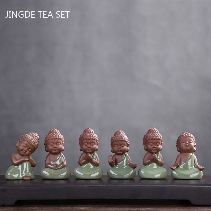 Kūrybiškumas Keramika Arbata Naminis gyvūnėlis Buda Vienuolis Figūrėlės Papuošalai Staliniai amatai Rankų darbo arbatos stalo dekoravimas Priedai Dovanos