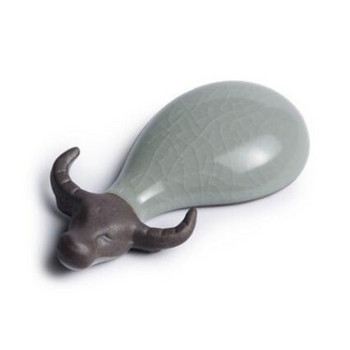Αξεσουάρ τσαγιού Διακοσμητικά σαλονιού Δίσκος τσαγιού Κεραμική διακόσμηση κατοικίδιων ζώων Mini Cattle Kungfu Tea Pet