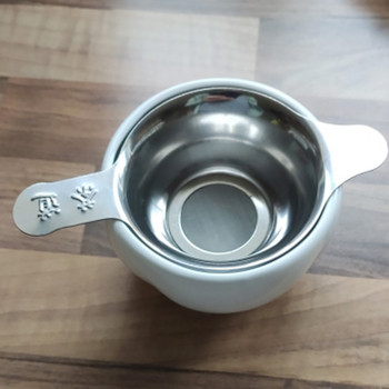 Фина мрежеста цедка за чай Филтър Сито Цедки за чай от неръждаема стомана Чайник с листа Филтър за подправки Кухненски аксесоари 2 размера