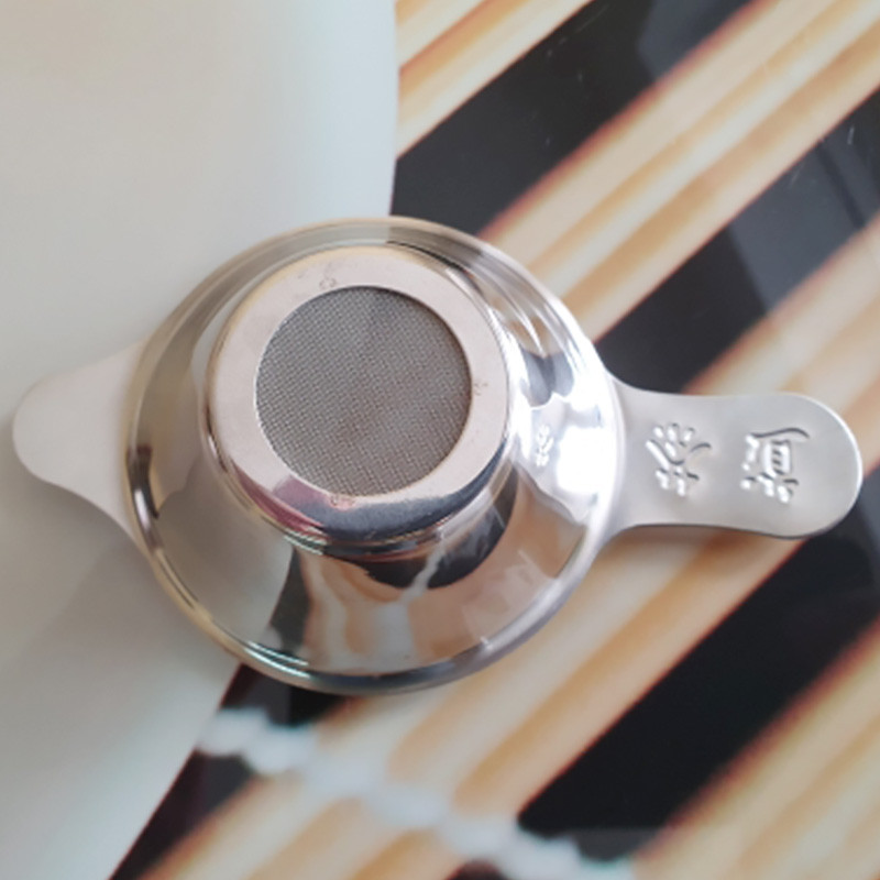 Фина мрежеста цедка за чай Филтър Сито Цедки за чай от неръждаема стомана Чайник с листа Филтър за подправки Кухненски аксесоари 2 размера